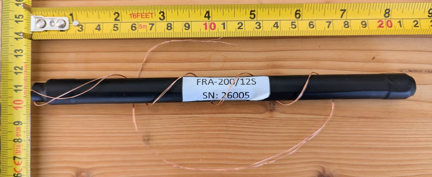 Ferritantenne mit Anschlussdr&auml;hten