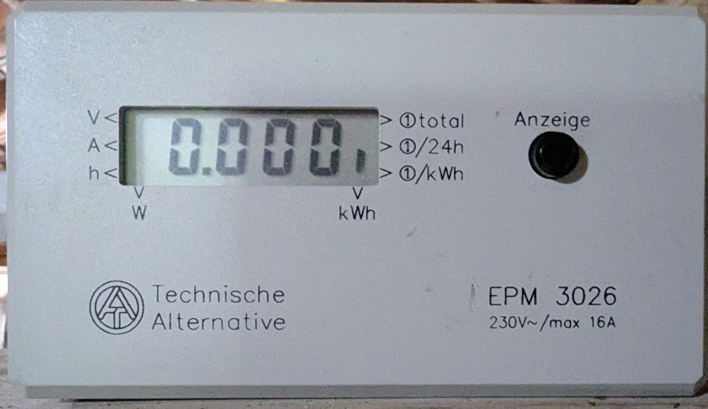 Strom Messung Start
